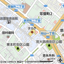 広島銀行宇部支店周辺の地図