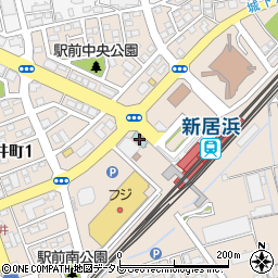 東横ＩＮＮ新居浜駅前周辺の地図
