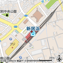 セブンイレブンＫｉｏｓｋ新居浜駅店周辺の地図
