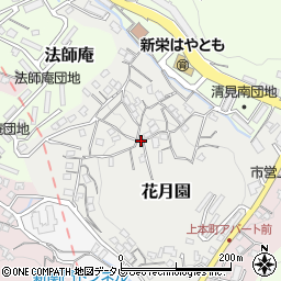 福岡県北九州市門司区花月園18-38周辺の地図