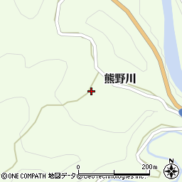 和歌山県日高郡日高川町熊野川151-3周辺の地図