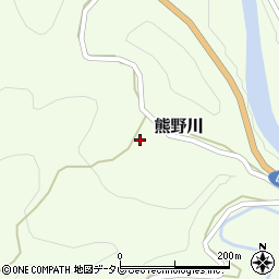 和歌山県日高郡日高川町熊野川159周辺の地図