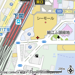 リサイクルキングシーモール下関店周辺の地図