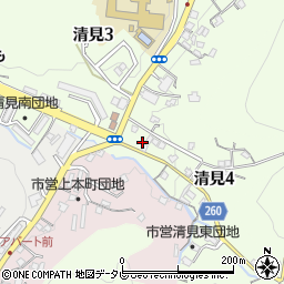 大和療院周辺の地図