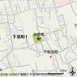 林香庵周辺の地図
