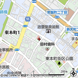 高木駐車場周辺の地図