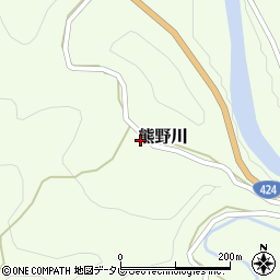 和歌山県日高郡日高川町熊野川62周辺の地図