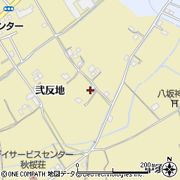 徳島県阿南市羽ノ浦町岩脇弐反地118周辺の地図
