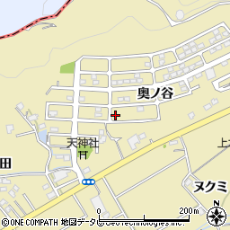 徳島県阿南市羽ノ浦町岩脇奥ノ谷6-190周辺の地図