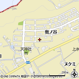 徳島県阿南市羽ノ浦町岩脇奥ノ谷6-189周辺の地図