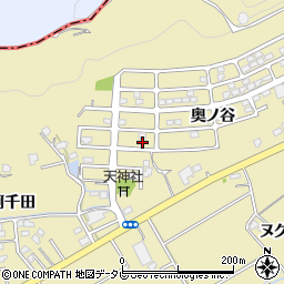 徳島県阿南市羽ノ浦町岩脇奥ノ谷6-207周辺の地図