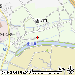 徳島県阿南市那賀川町上福井西ノ口45-25周辺の地図