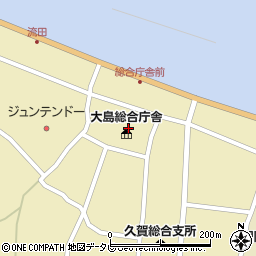 山口県柳井土木建築事務所　大島分室周辺の地図