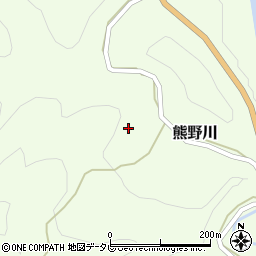 和歌山県日高郡日高川町熊野川156周辺の地図