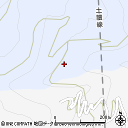 徳島県三好市山城町国政748周辺の地図