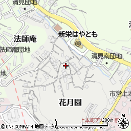 福岡県北九州市門司区花月園18-9周辺の地図