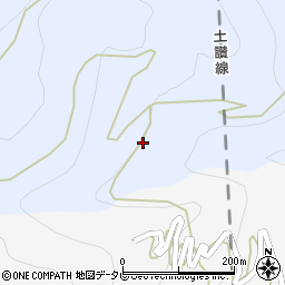 徳島県三好市山城町国政766周辺の地図
