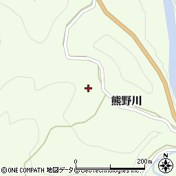 和歌山県日高郡日高川町熊野川171周辺の地図