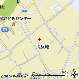 徳島県阿南市羽ノ浦町岩脇弐反地106周辺の地図