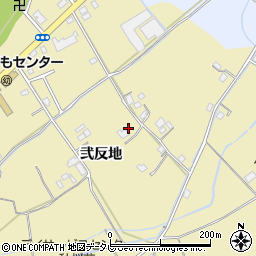 徳島県阿南市羽ノ浦町岩脇弐反地周辺の地図