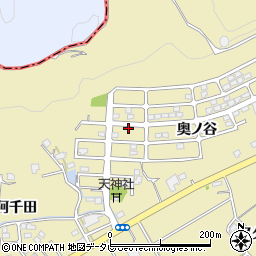 徳島県阿南市羽ノ浦町岩脇奥ノ谷6-193周辺の地図