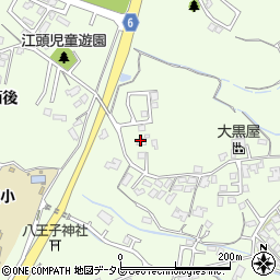 松月庵　萩焼窯元周辺の地図