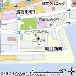 関門港湾建設株式会社　本社周辺の地図