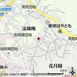 福岡県北九州市門司区花月園3周辺の地図