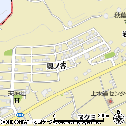 徳島県阿南市羽ノ浦町岩脇奥ノ谷6-154周辺の地図