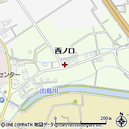 徳島県阿南市那賀川町上福井西ノ口41周辺の地図