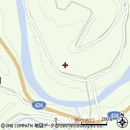 和歌山県日高郡日高川町熊野川580周辺の地図