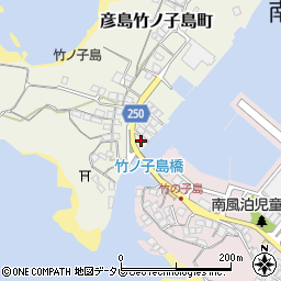 竹の子島中継ポンプ場周辺の地図