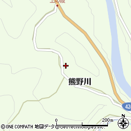 和歌山県日高郡日高川町熊野川53周辺の地図