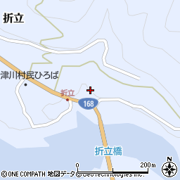 グループホーム太陽十津川折立の郷周辺の地図