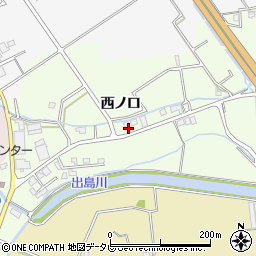 徳島県阿南市那賀川町上福井西ノ口41-6周辺の地図