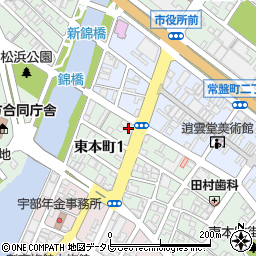 株式会社宇部ケイキ周辺の地図