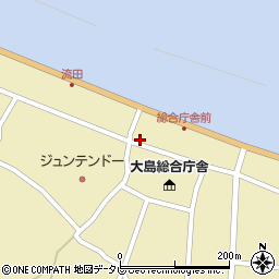 川田餅本舗　工場周辺の地図