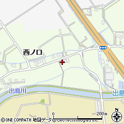 徳島県阿南市那賀川町上福井西ノ口67-10周辺の地図