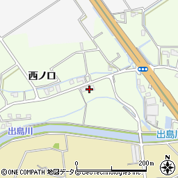 徳島県阿南市那賀川町上福井西ノ口67周辺の地図