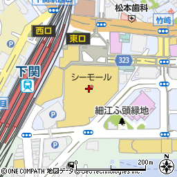 ロクシタン・大丸下関店周辺の地図