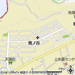 徳島県阿南市羽ノ浦町岩脇奥ノ谷6-105周辺の地図