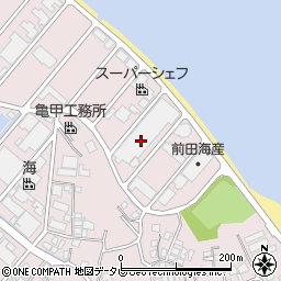 山口県漁業協同組合　販売部販売２課・南風泊冷凍冷蔵工場周辺の地図
