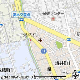 ローソン新居浜坂井町店周辺の地図