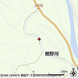 和歌山県日高郡日高川町熊野川48周辺の地図
