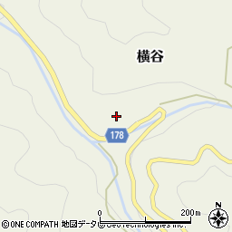 愛媛県松山市横谷89周辺の地図