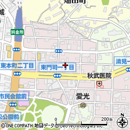 福岡県北九州市門司区東門司周辺の地図