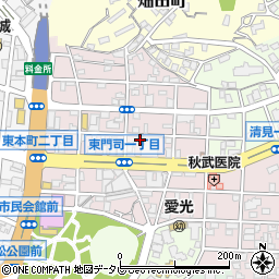 福岡県北九州市門司区東門司周辺の地図