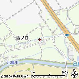 徳島県阿南市那賀川町上福井西ノ口68周辺の地図