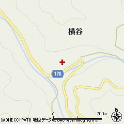 愛媛県松山市横谷456周辺の地図
