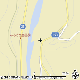 和歌山県日高郡日高川町船津1209周辺の地図